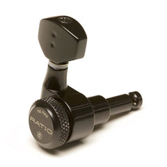 Graphtech Ratio Elec Locking 6 In Line Contemporary 2 Pin - Mini Black Graphtech Ratio Elec Locking 6 In Line Contemporary 2 Pin - Mini Black