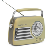 MADISON FREESOUND-VR40OGR-MAT Portable Vintage Radio Bluetooth FM *B-STOCK*