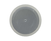 RCF PL6X 6" 2-Way Coaxial Ceiling Speaker 12W 100V IP44 White