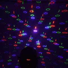 QTX Mesmerizer: 3D-Animationslaser mit LED-Par-Lichtern QTX Mesmerizer: 3D-Animationslaser mit LED-Par-Lichtern