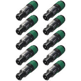 10x Neutrik NL4FXX-W-S Speakon 4 Pole Connector - Replacement for NL4FX