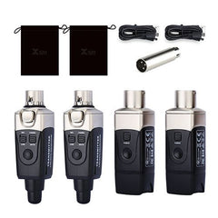 Xvive Dual Wireless Audio System For Audio  - Black Xvive Dual Wireless Audio System For Audio  - Black