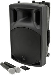 QTX 12" Active Portable PA with UHF, USB, SD and Bluetooth