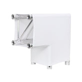 LEDJ Weiße 2-Wege-90-Grad-Eck-Quad-Truss-Hülse/Socke