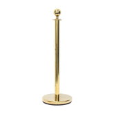 Poteau de barrière doré eLumen8