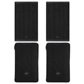 2x RCF NX 945-A NX945A 2100w Active Speaker Inc Covers