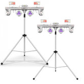 2x Chauvet GigBAR Move Limited Edition White