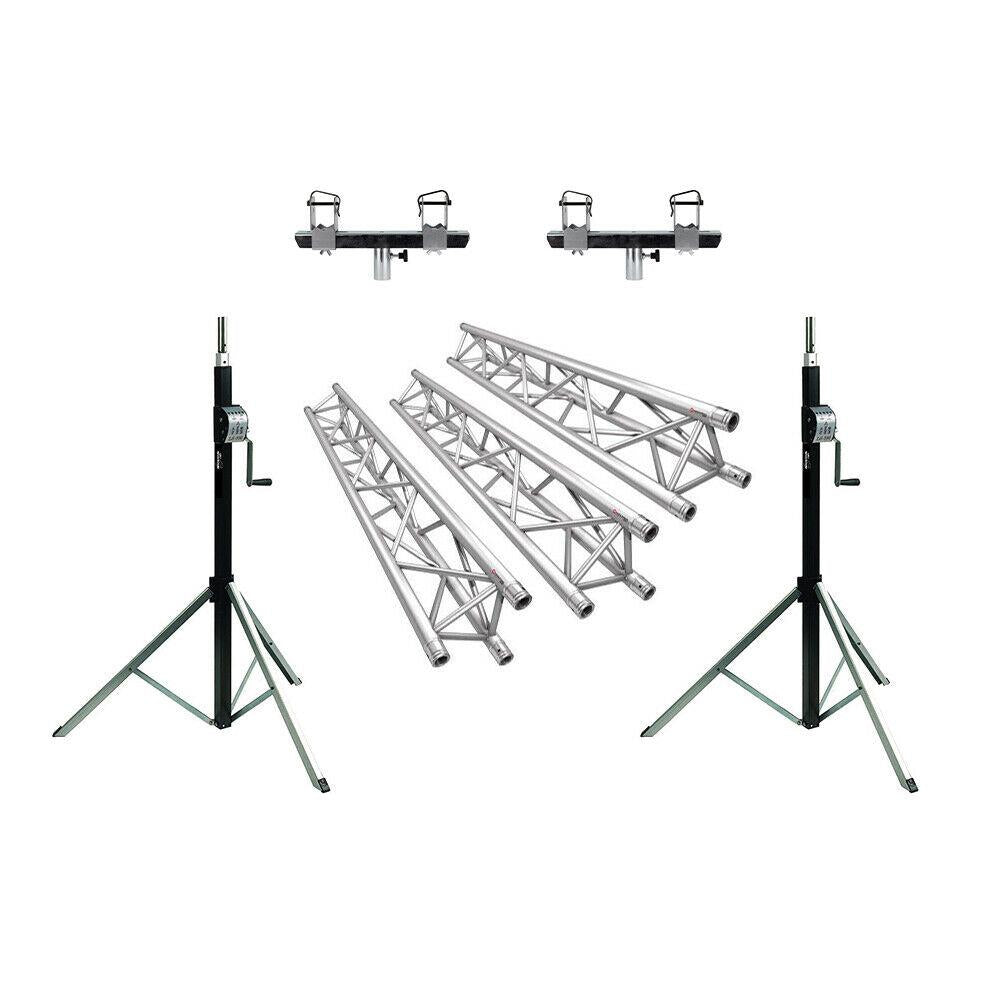Showtec Truss Wind Up DJ Bundle 6m x 4m Gantry Tri Trussing Simply Sound and Lighting