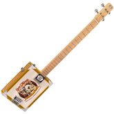 Lace Electric Cigar Box Guitar - Pero Pup - 4 String