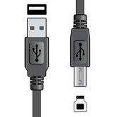 AV:Link USB 2.0 Typ-A-Stecker auf Typ-B-Steckerkabel 1,5 m
