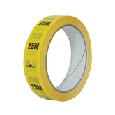eLumen8 Ruban d'identification de longueur de câble 24 mm x 33 m - 25 m Jaune