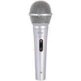 Microphone argenté dynamique QTX DM11