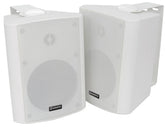 Adastra BC5-W 5" 90W White Background Speaker Pair Music Sound System