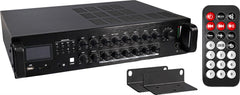 Eagle 6 Zone 120W 100V Line Amplifier Mixer Bluetooth USB Background Music Eagle 6 Zone 120W 100V Line Amplifier Mixer Bluetooth USB Background Music