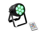 Eurolite AKKU IP PAR 7 QCL WDMX Battery Par 7 x RGBW LED Outdoor Par IP65