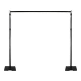 Equinox Pipe & Drape Komplettsystem in Schwarz (kurz)