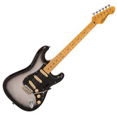 Vintage V6 Electric Guitar Maple - Silver Burst