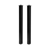Equinox Event Booth 75cm Upright (Pack of 2) Black