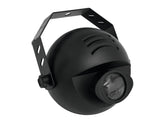 Eurolite LED PST-9W Pinspot mit schmalem Strahl, 9 W, 3 RGB-LED-DMX-Scheinwerfer, Spiegelkugel