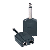 6.3mm Mono Plug-2x6.3mm Mono Jack