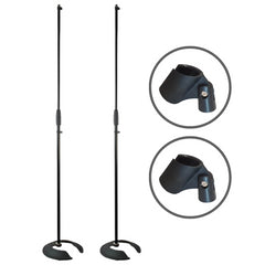 2x pieds de microphone empilables Thor MS002 2x pieds de microphone empilables Thor MS002