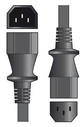 Rallonge secteur Mercury Fiche IEC - Prise IEC 1,0 m