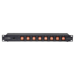 Showtec DJ SWITCH Panneau de commutation à 8 racks avec prises IEC Showtec DJ SWITCH Panneau de commutation à 8 racks avec prises IEC