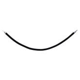 eLumen8 Chrom-Absperrseil, Schwarz, 1,5 m