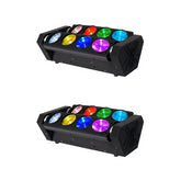 Equinox Butterfly Quad RGBW Multi-Beam Moving Light – 2 Pack