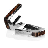 Thalia Chrome Finish Capo With Tennessee Whisky Wing Inlay