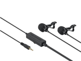 Saramonic LavMicro 2M Dual Lavalier Ansteckmikrofon für Kamera, Telefon und Tablet