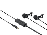 Saramonic LavMicro 2M Dual Lavalier Lapel Mic for Camera, Phone and Tablet