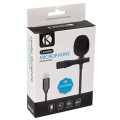Kinsman Lavalier Microphone - Lightning Adaptor Kinsman Lavalier Microphone - Lightning Adaptor