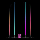 Abstract XLite Pro System Black – 4er-Paket inkl. Taschen, Controller und Sockel