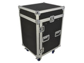 StageCore Cobra 12U + 10U Rack Case with Laptop Shelf