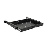Showgear 1U Sliding rack shelf ventilated server computer flightcase studio 19"