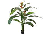 FIRESILX Heliconia, artificial plant, Class B, s2, d0 low flammability, 190cm