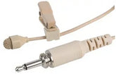 Pulse Miniature Lavalier Microphone Beige 3.5mm Threaded Jack Plug