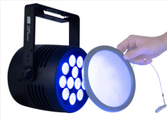 Showtec Cameleon Spot 12Q6 Tour 12x 12 W RGBWA-UV LED Spot - Power Pro True Showtec Cameleon Spot 12Q6 Tour 12x 12 W RGBWA-UV LED Spot - Power Pro True