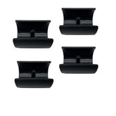 4x Replacement Liteconsole XPRS Saddle Foot Black Plastic Holder