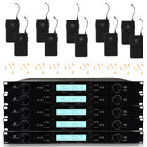 Intimidation Sonic Duo UHF 10 Way Wireless Headset Microphone System