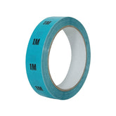 eLumen8 Ruban d'identification de longueur de câble 24 mm x 33 m - 1 m Bleu clair