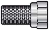 AV:Link STV19F F Connector Twist on for RG6 and 100 Type Cable 100pk