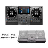 Numark Mixstream Pro Go Battery DJ Controller - Includes Free Decksaver Cover