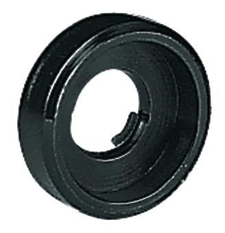 Accessory Plastic Washer Black Big Recessed
