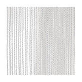 Wentex Rideau à Cordes 3(h)x3(l)m Blanc, avec fermeture auto-agrippante
