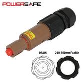 eLumen8 Powersafe 800A Line Drain 240mm2 L1 Brown