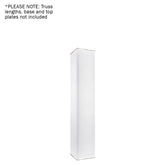 Quad 1.5M Truss Cover Scrim Sox Sleeve White Cover