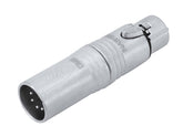 NEUTRIK Adaptateur 3 broches XLR(F)/5 broches XLR(M) NA3F5M
