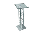 Opti Tri Quad Lectern Podium Aluminium Church Conference Stage